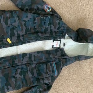 Cat and jack fleece coat.